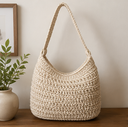 Handmade Crochet Shoulder Bag